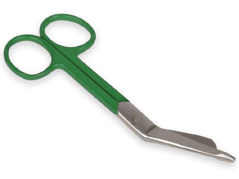 Set 4 Forbici Chirurgiche Per Benda 5,5 Pollici - Curve, Punta Smussa - Strumento Infermiere - Surginstruments - Foto 4