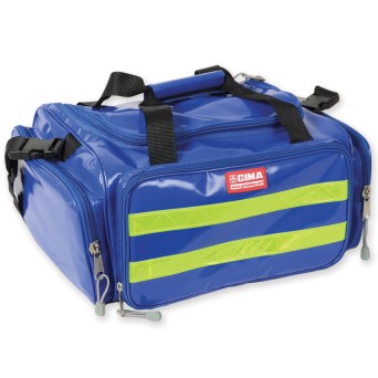 1 pezzo Borsa medica marrone con stetoscopio