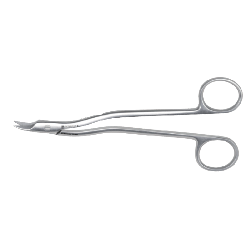 Forbici Chirurgiche ARTMAN 4,5 Pollici Curve - Manico Placcato Oro, Acciaio Inox, Per Cosmetologia E Medicina - Foto 4