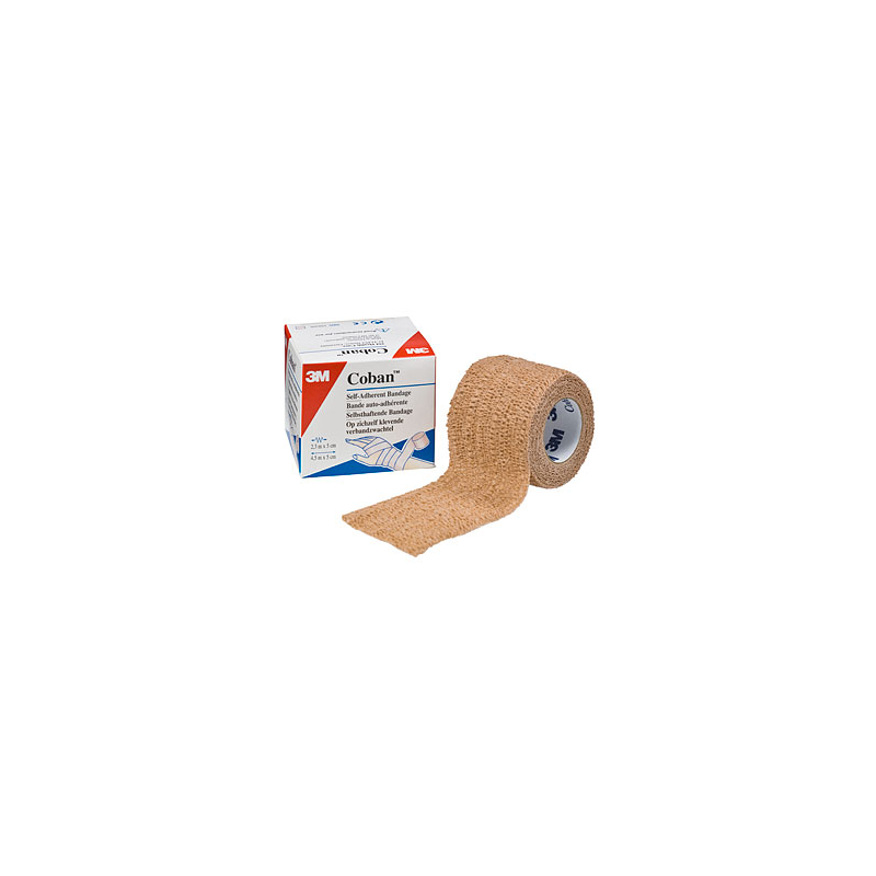 Vetrap Fasciatura coesiva per medicazione da 3 m, 5 cm, vari