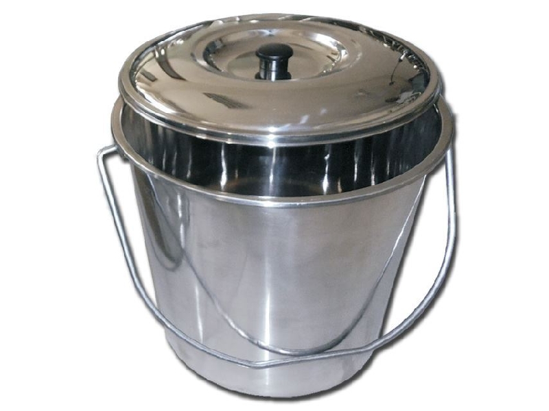 Secchio Inox Secchio Acciaio - 15 lt